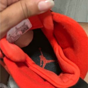 Jordan Athletic Shoes - Red and Black